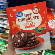 walmart hot chocolate cookie dough