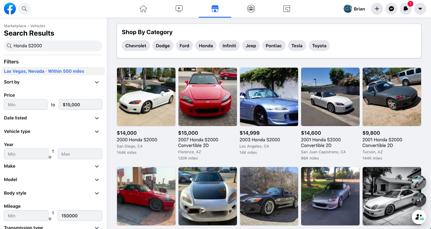 Hvordan fungerer Facebook Marketplace Search?