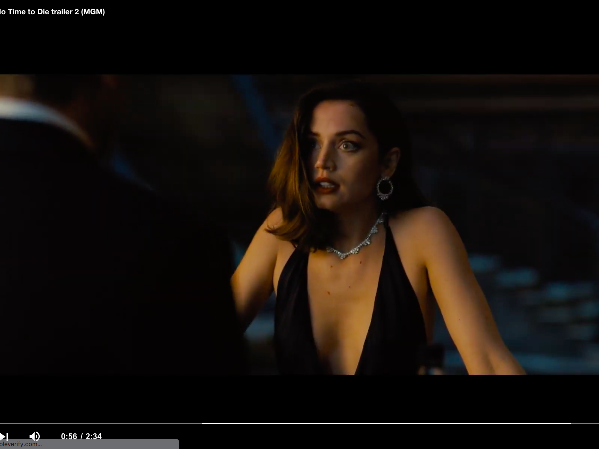 Go on the set of No Time To Die with Ana de Armas