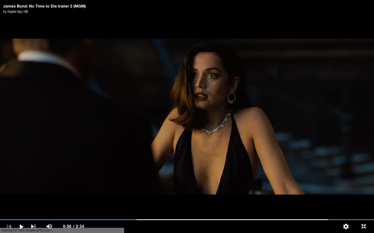 EXCLUSIVE: Ana de Armas in Chopard for the new James Bond movie