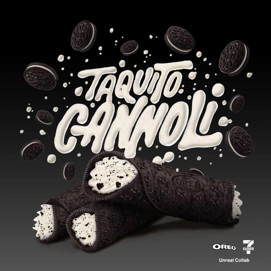 taquito cannoli mock up 7eleven oreo
