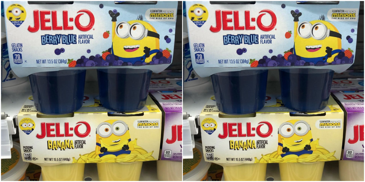 You Can Now Buy Minions-Themed Jell-O In A Banana Flavor