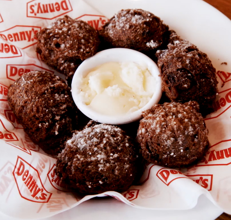 double chocolate pancake poppers