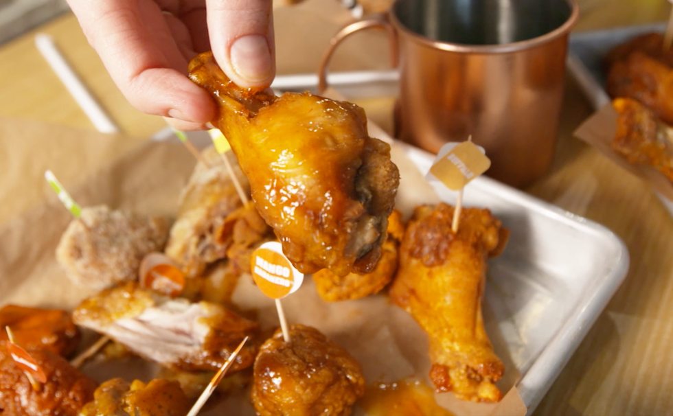 mango habanero wings