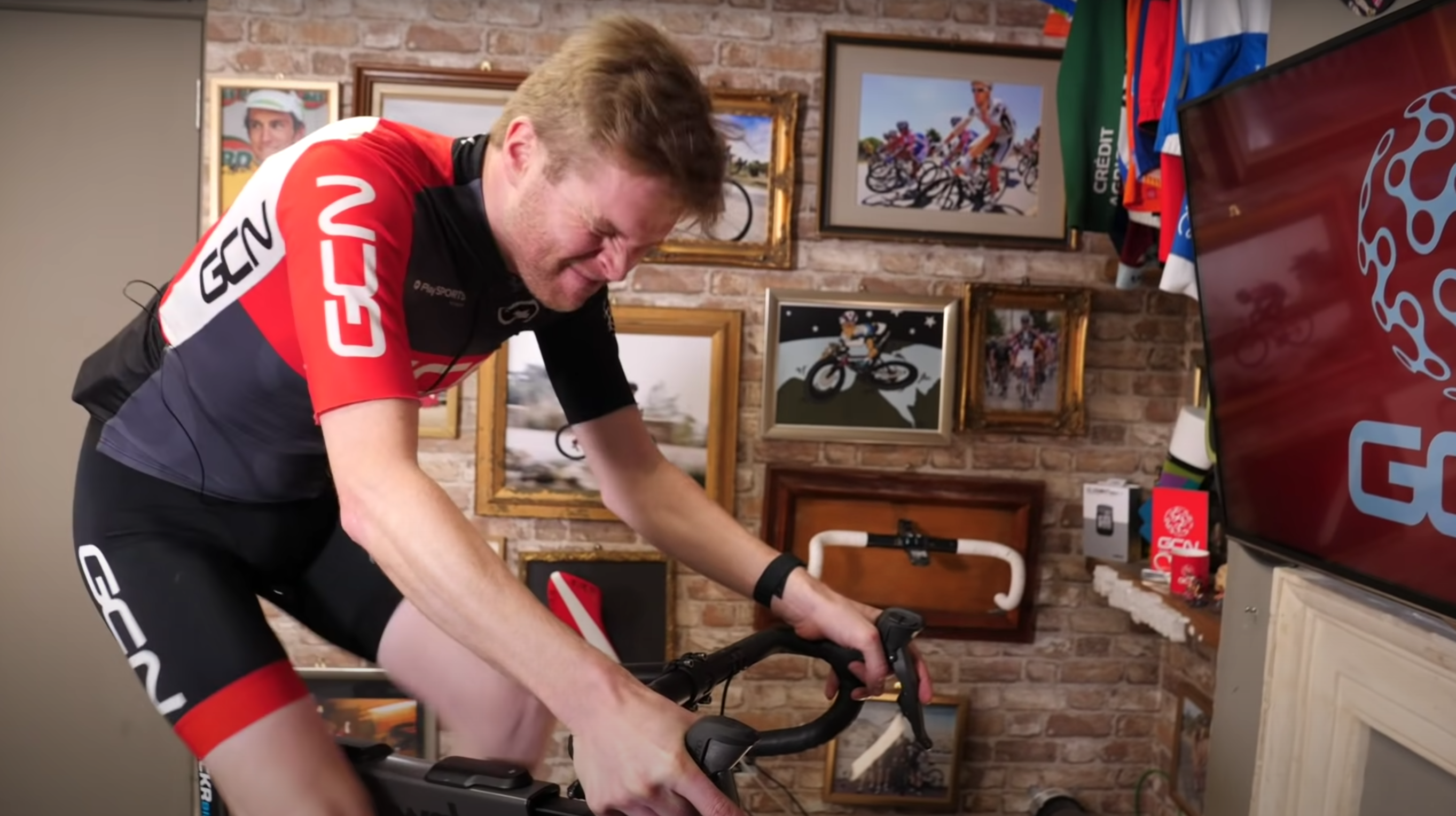 3 Cyclists Try to Maintain World Record Pace as Long as They photo