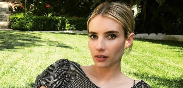 Emma Roberts Makes a Joke While Showing Off Her Growing Baby Bump