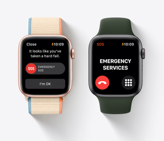 apple watch series 6 emergency services