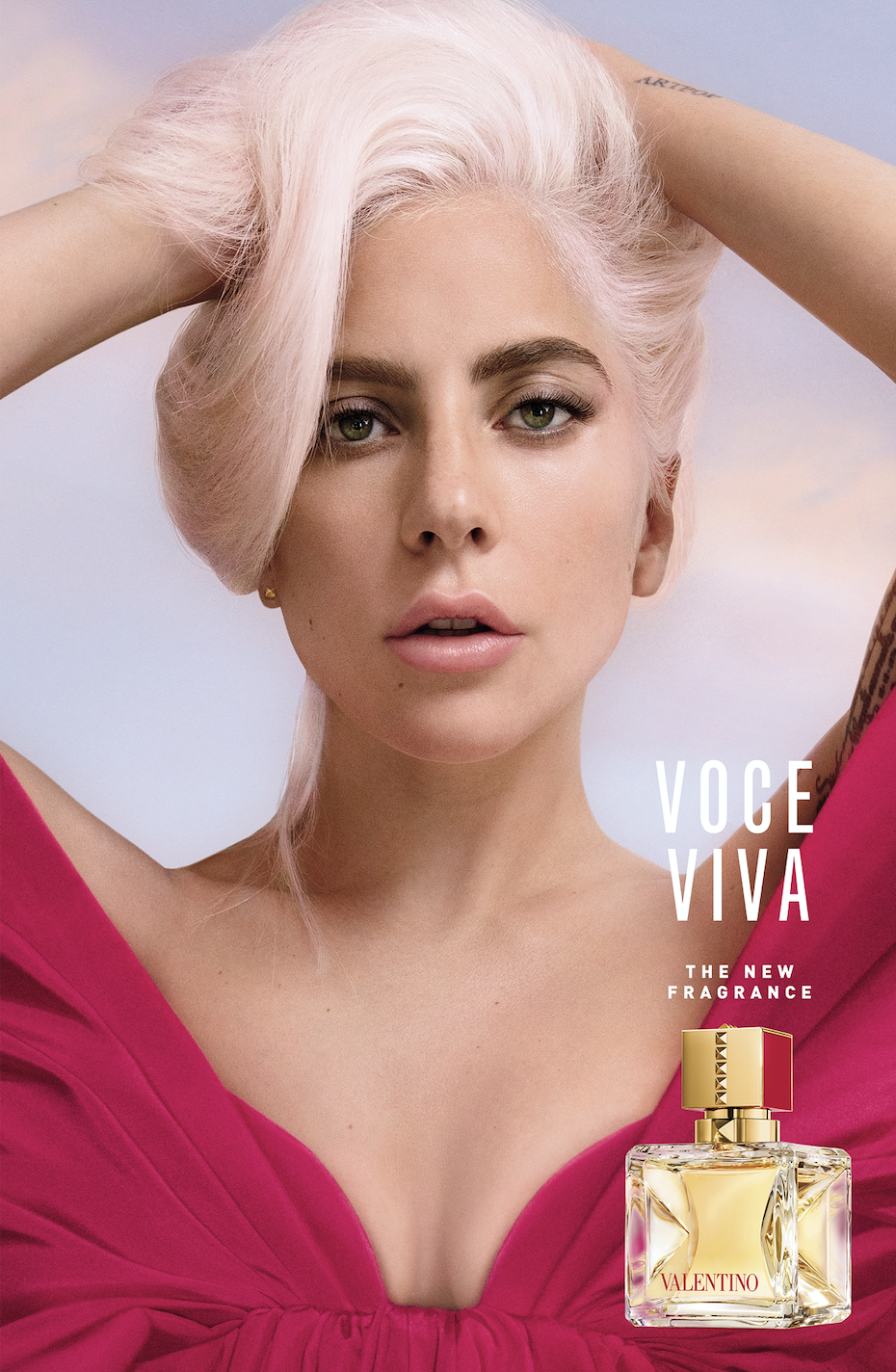Lady Gaga Valentino Voce Viva Film Perfume Campaign