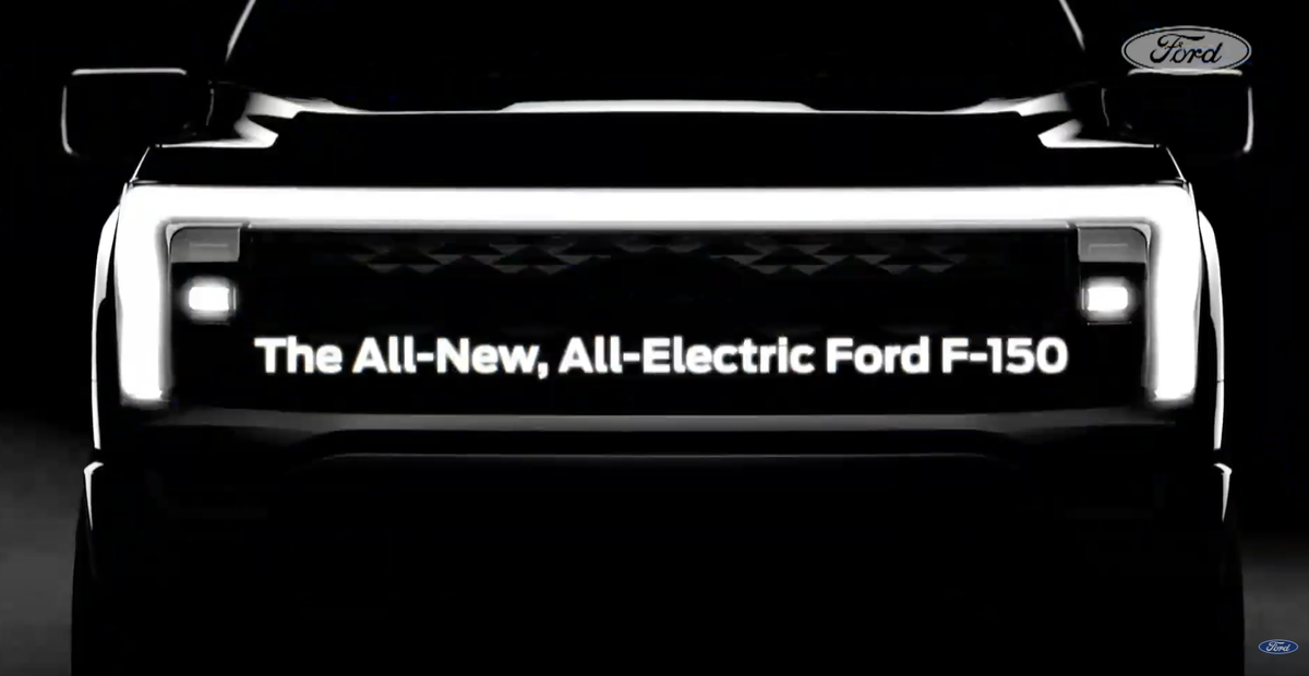 all electric ford f 150