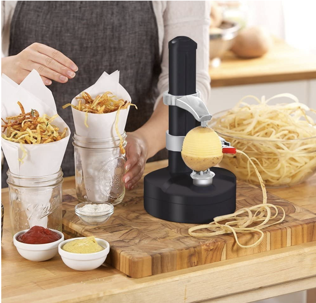  HOTIME Electric Potato Peelers-Electric Apple Peeler