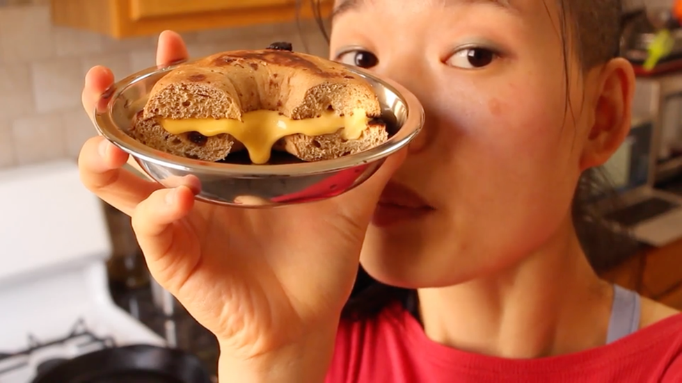 june tries your weirdest food combos   delishcom