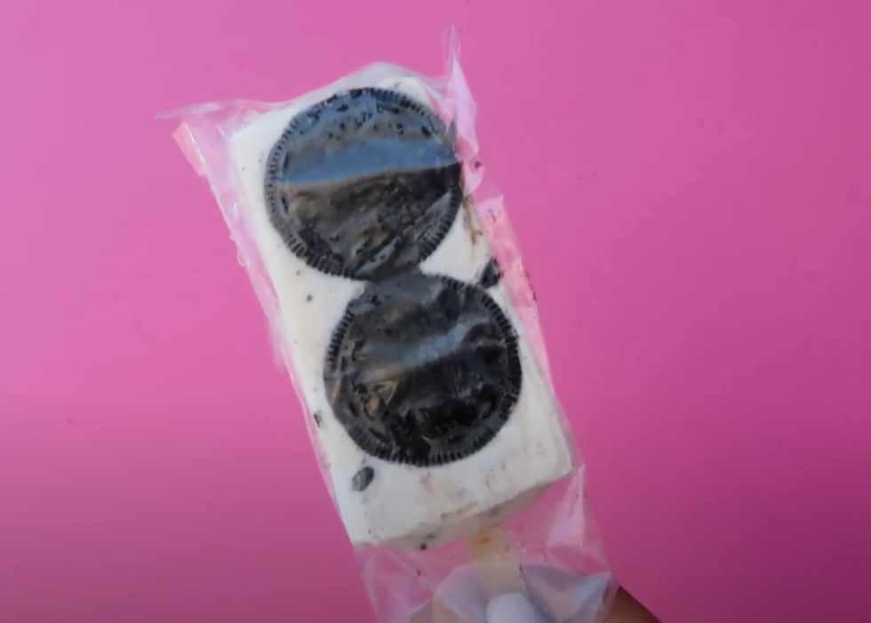 oreo ice pop