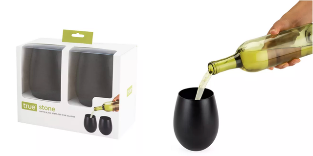 true stone wine glasses