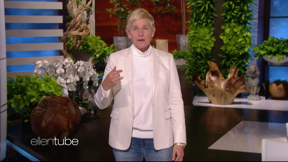 Ellen DeGeneres vows to 