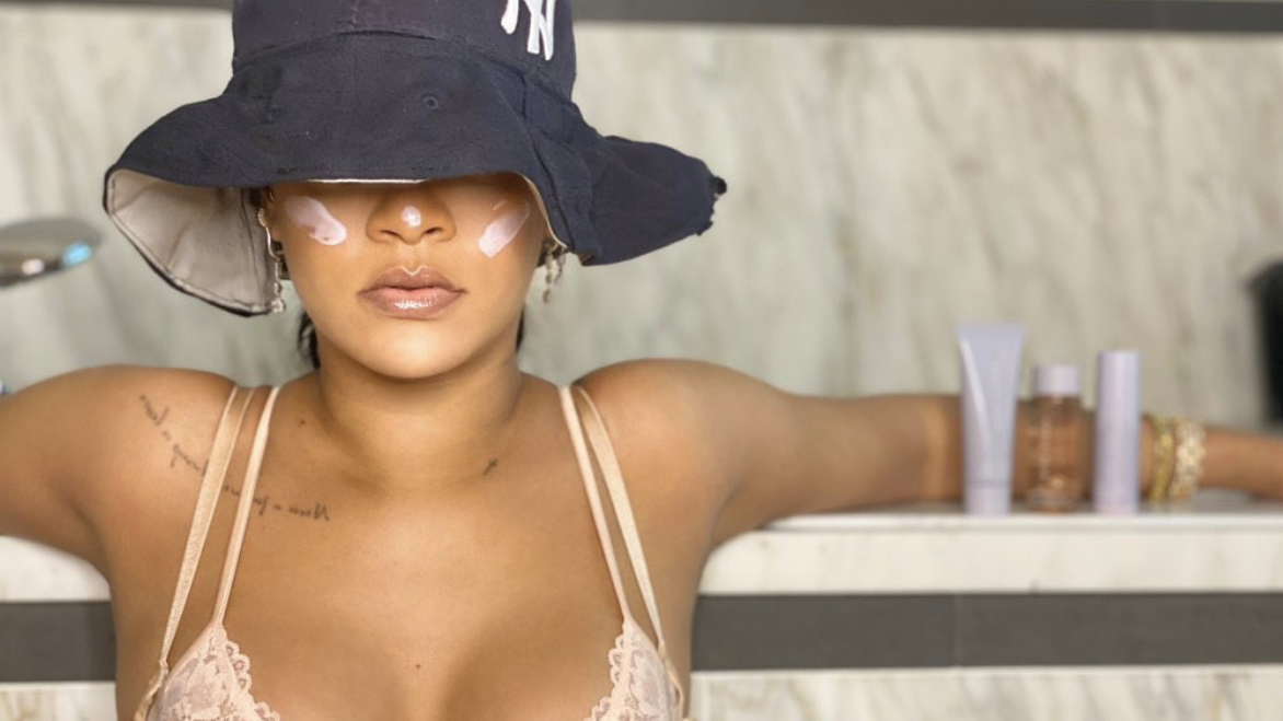 Rihanna Claps Back at Fan Who Questioned Seasonal Sunscreen Use