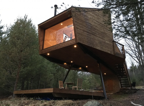 willow treehouse airbnb catskills new york
