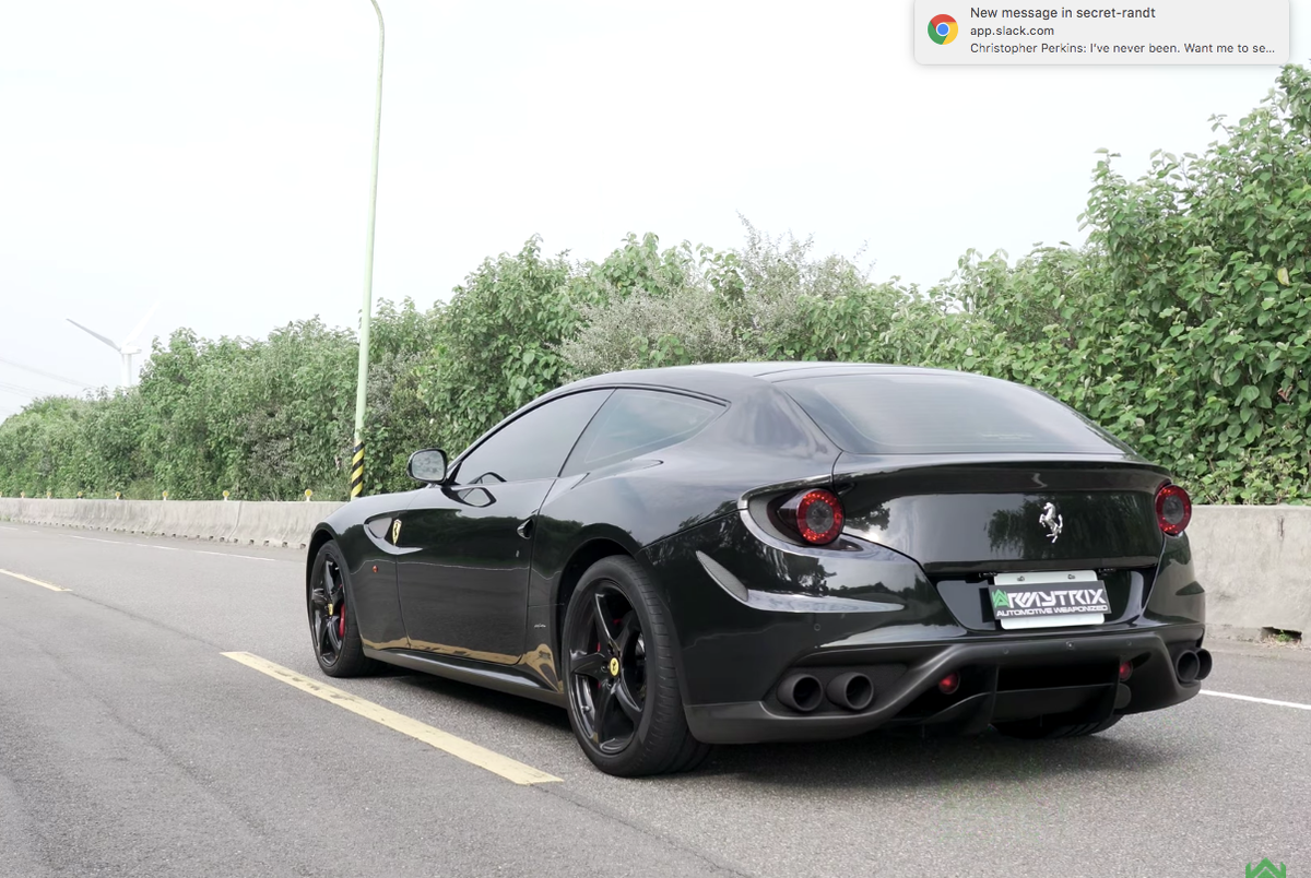 The Ferrari FF's V-12 Is Best Heard Without Any Mufflers