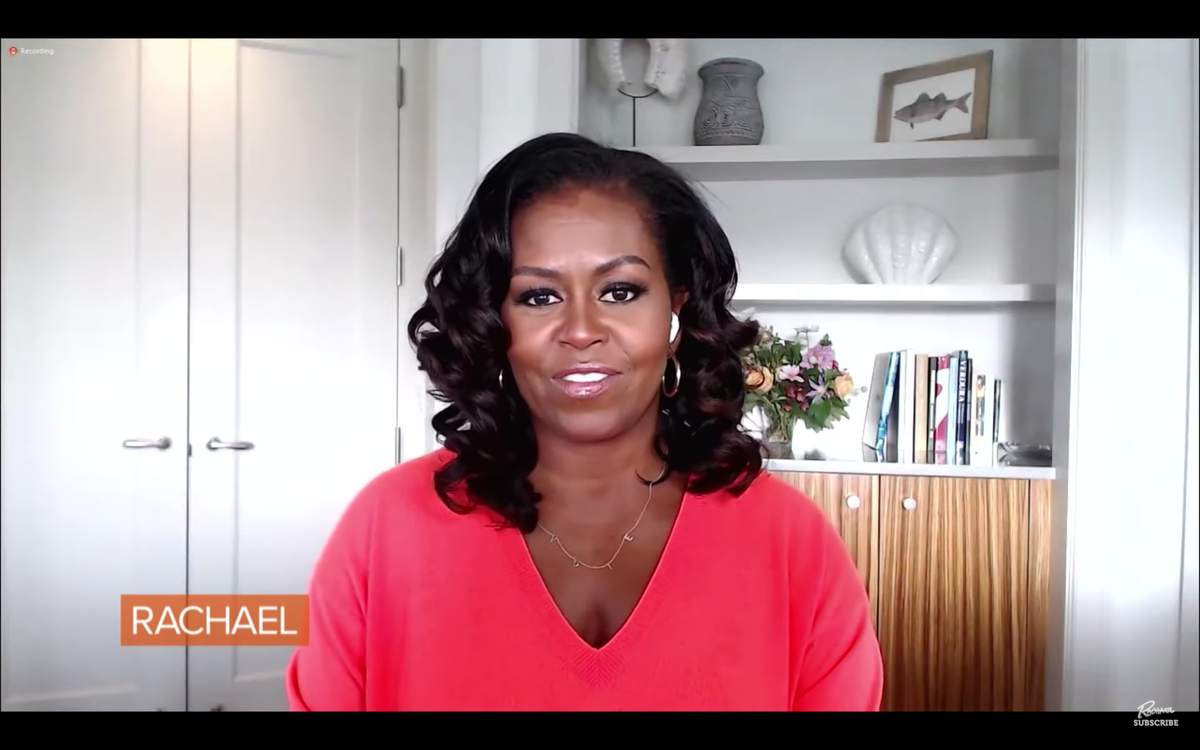 Michelle Obama Knits to Relieve Stress and Anxiety