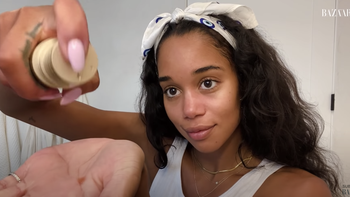 preview for Laura Harrier's Skincare Routine | Go To Bed With Me
