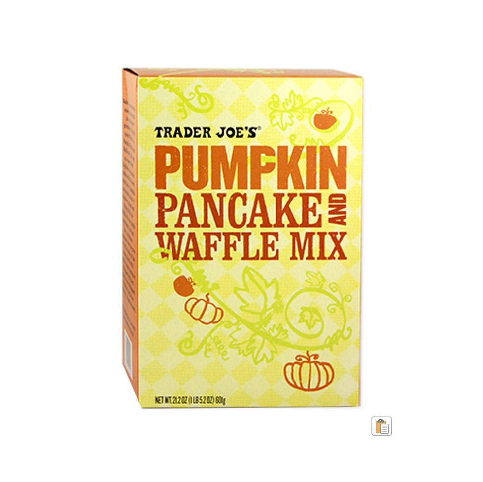 tj pumpkin pancake mix