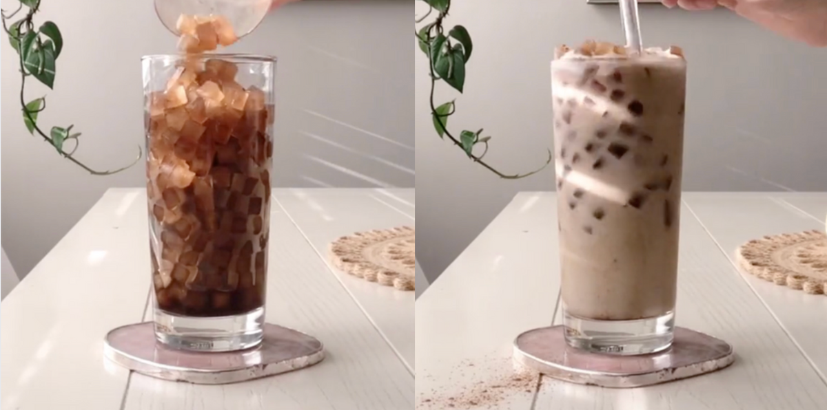 Kitchen Hack: Coffee Ice Cubes - Shut The Front Dorr