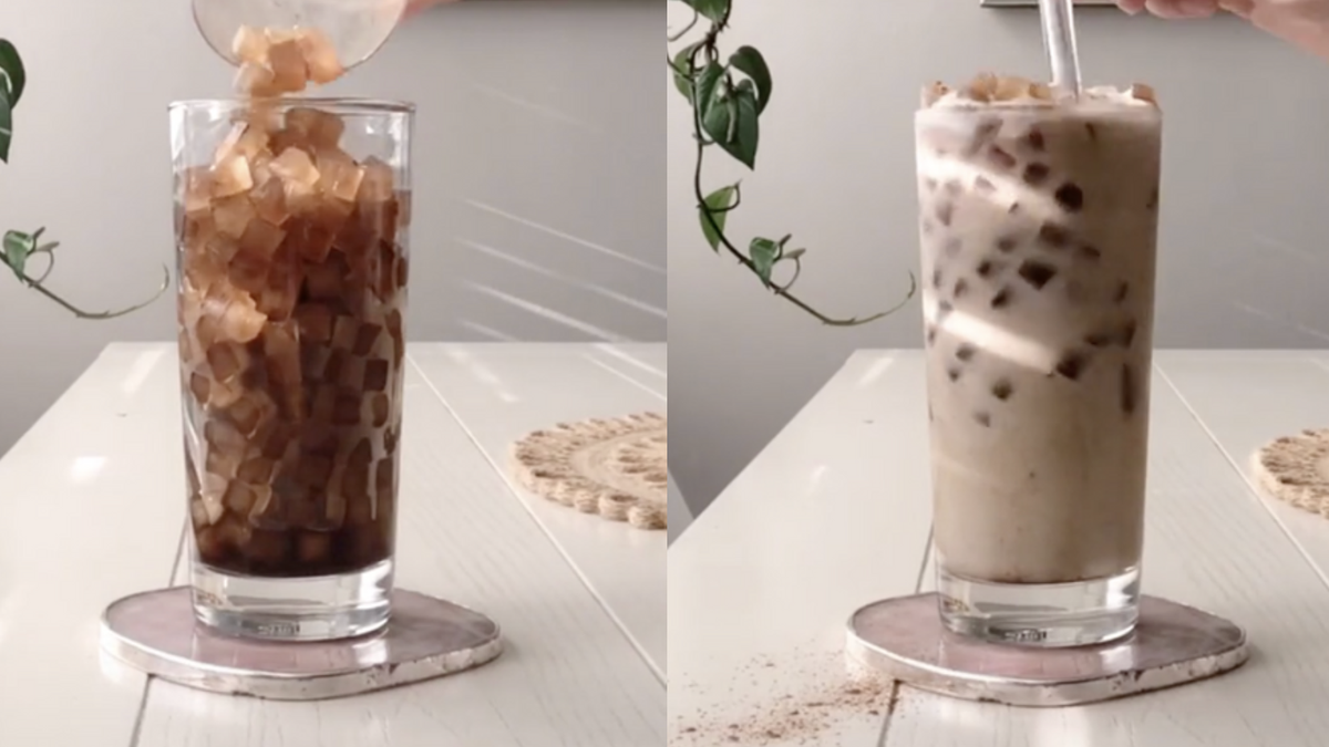 Kitchen Hack: Coffee Ice Cubes - Shut The Front Dorr