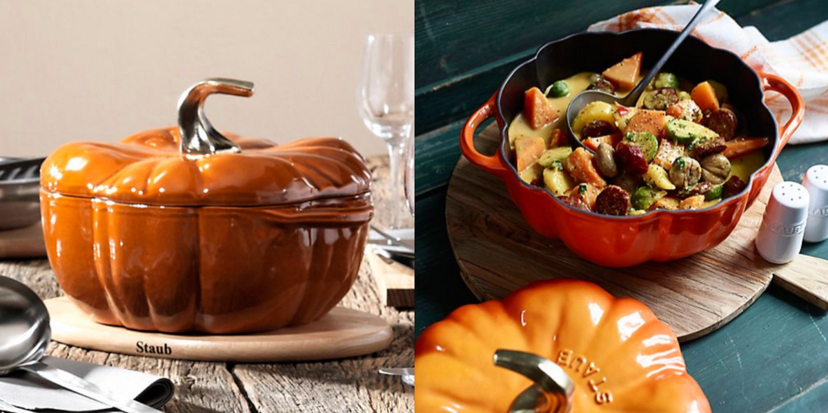 Staub's Popular Pumpkin Pots Are On Sale At Bed Bath & Beyond