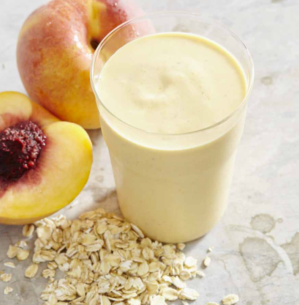 healthy smoothie recipes peaches and cream oatmeal smoothie recipe easy best