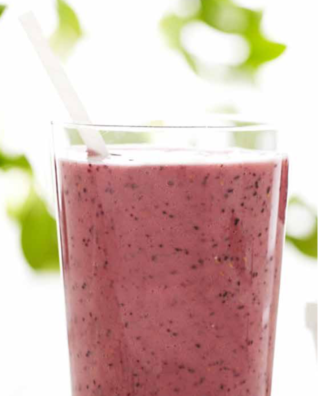 healthy smoothie recipes berry banana oat smoothie