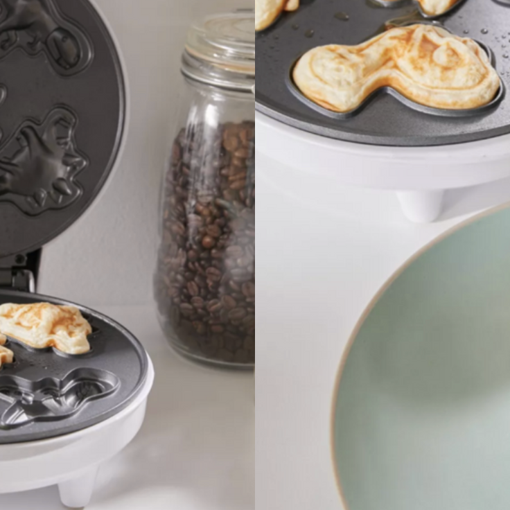 Dinosaur Mini Waffle Maker- Make Breakfast Fun and Cool for