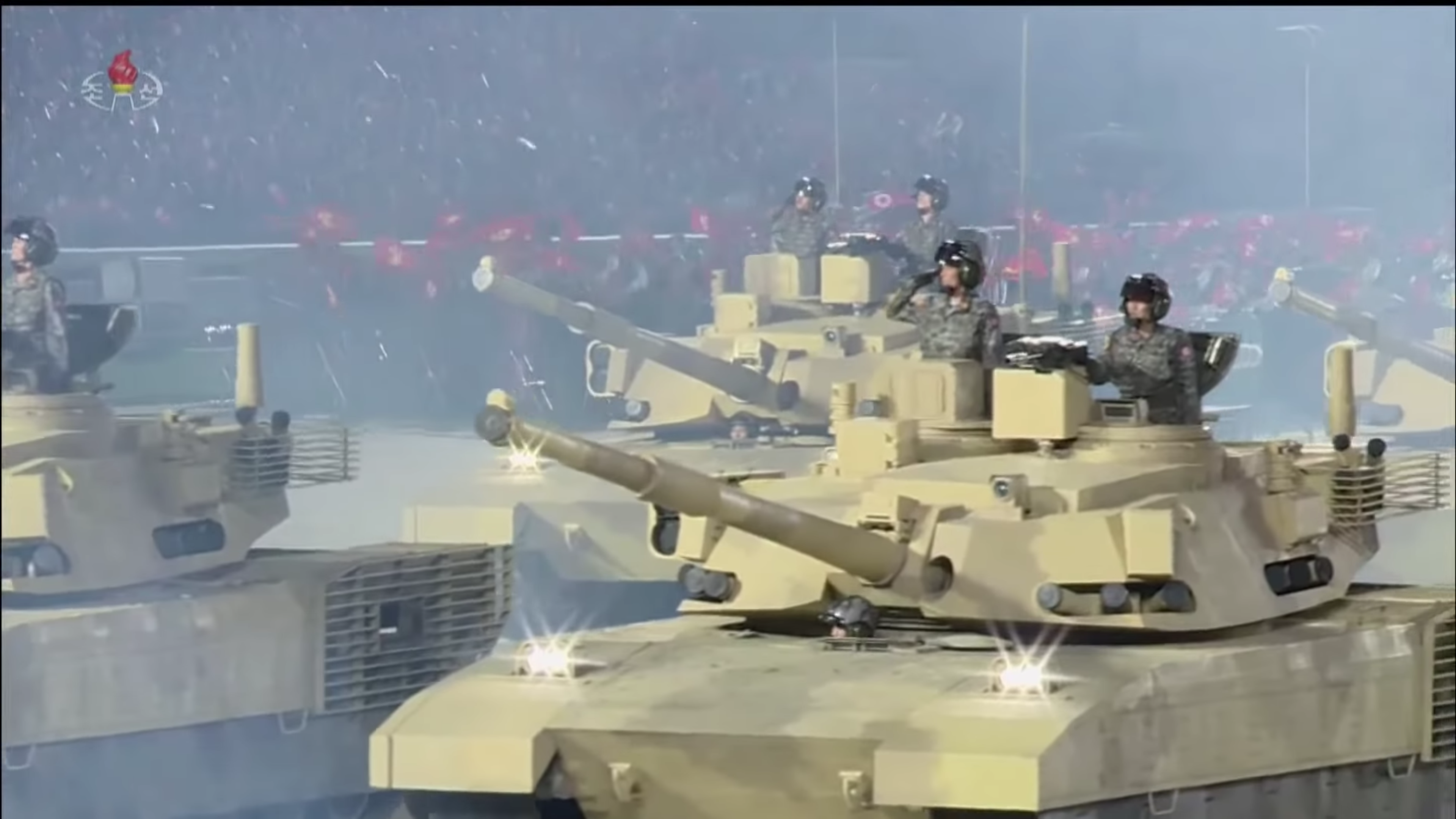 Analysis: New North Korea MBT Main Battle Tank appears at February 2023  military parade, weapons defence industry military technology UK
