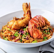 red lobster kung pao noodles
