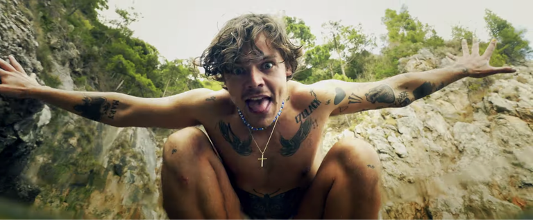 harry styles golden music video