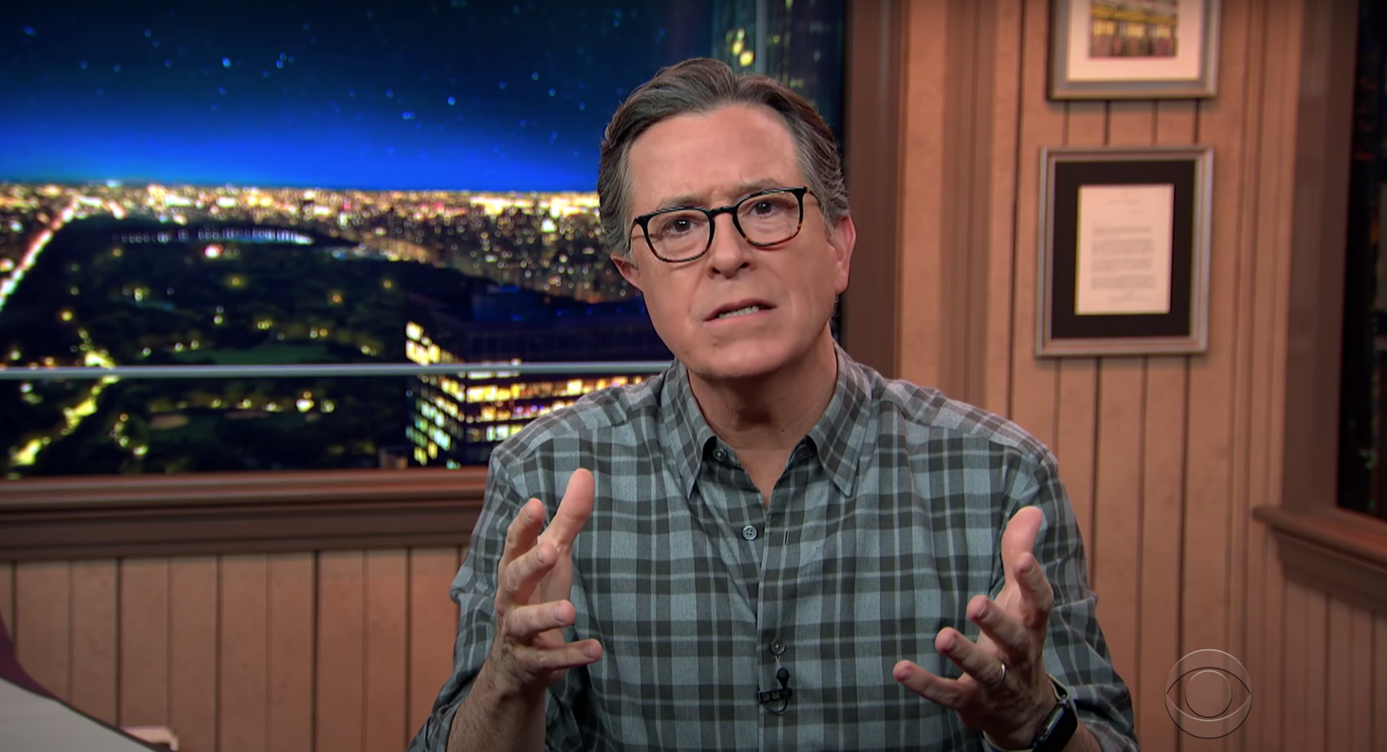 Stephen Colbert Election Day 2020 Monologue - The Late Show Host Offers  Some Calming Words