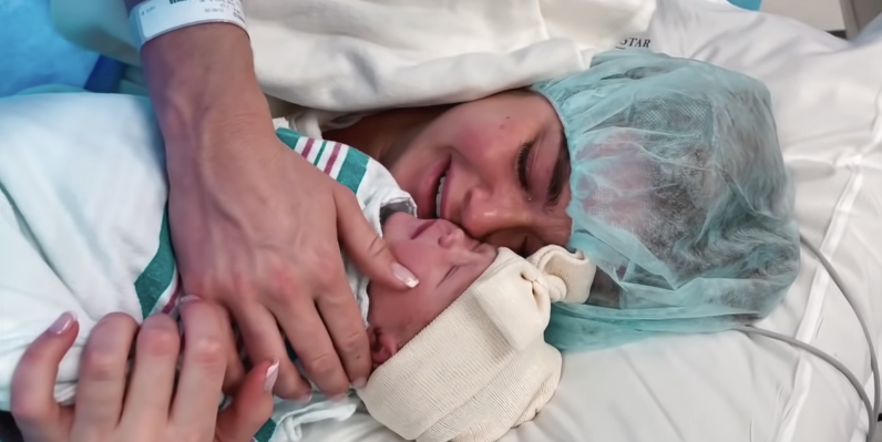 DWTS Pro Lindsay Arnold Shares Cesarean Section Video