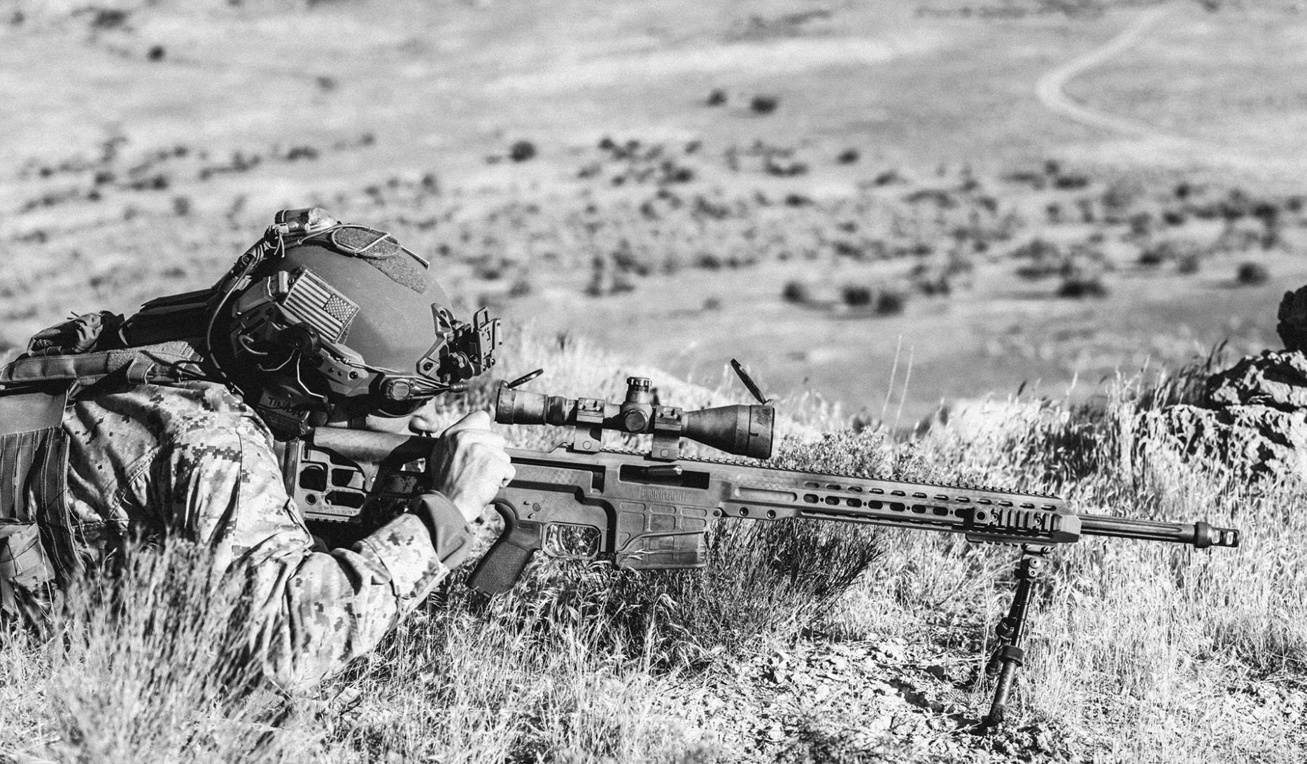 Army Green Berets Brought Out Their Newest Sniper Rifle For A