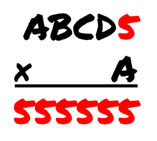 a math problem reads abcd5  a  555555