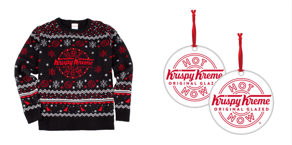 Krispy kreme 2025 ugly sweater