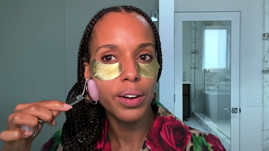 Uskyldig vagt Kammer Kerry Washington, 43, Shares Skincare Tips In No-Makeup Video