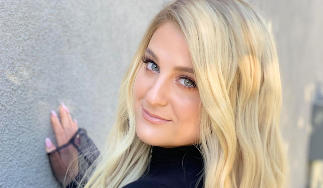 Pregnant Meghan Trainor jokes about her unborn keeping her awake