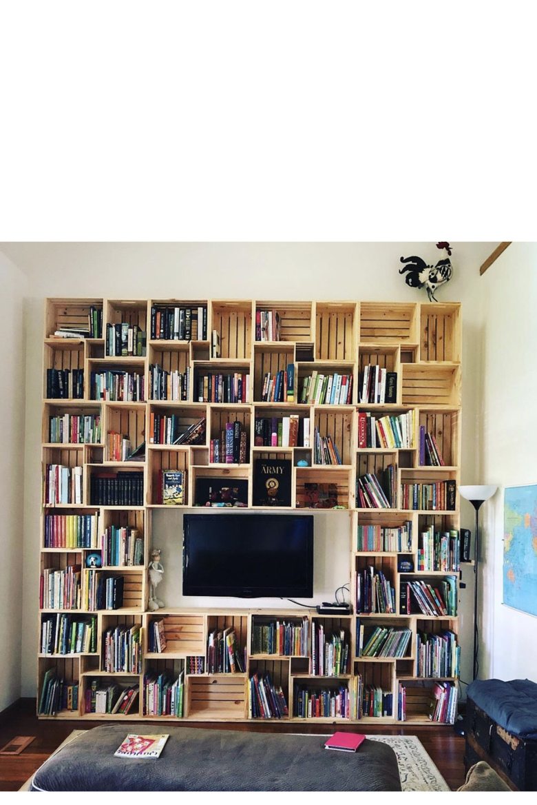 25 Best DIY Bookshelf Ideas 2021 - Easy Homemade Bookshelves