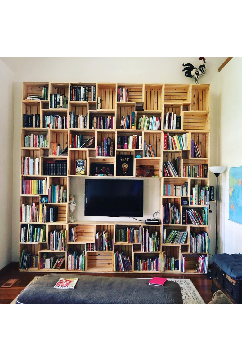 25 Best DIY Bookshelf Ideas 2021 - Easy Homemade Bookshelves