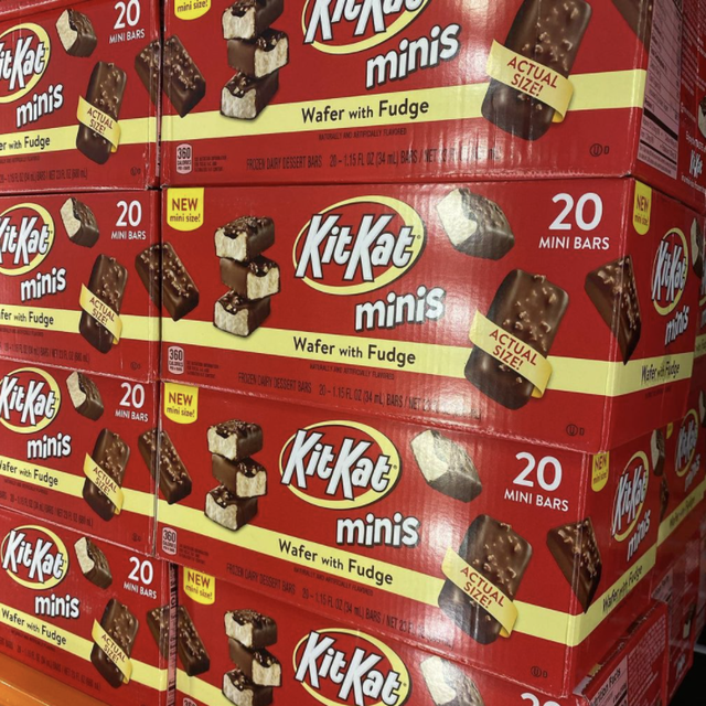 Costco Has 20-Count Boxes Of Kit Kat Ice Cream Bars