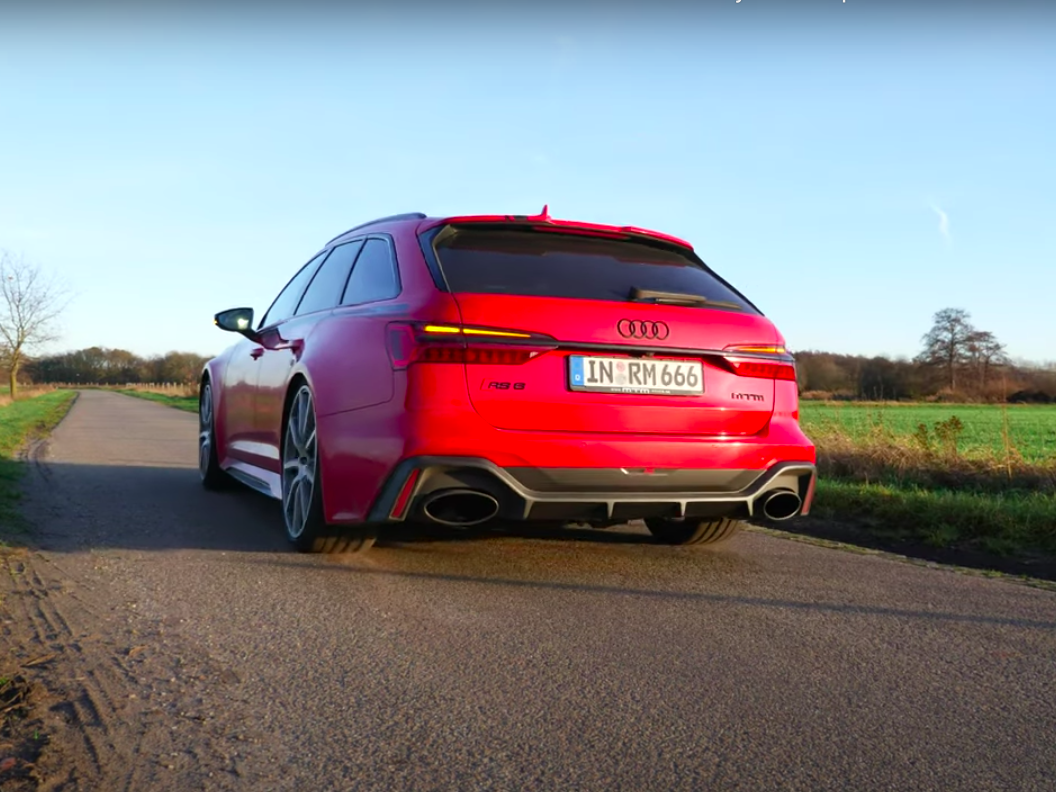 1000-HP Audi RS 6 Hits 60 MPH In Under Three Seconds - Video