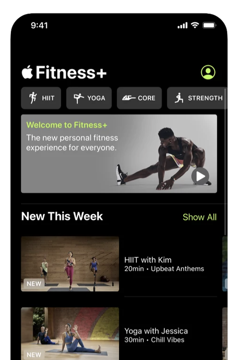 apple fitness plus, best workout apps good housekeeping