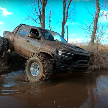 ram 1500 trx on mud tires