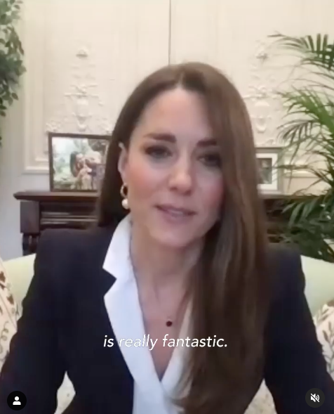 Kate Middleton thanks nurses in latest Zoom call