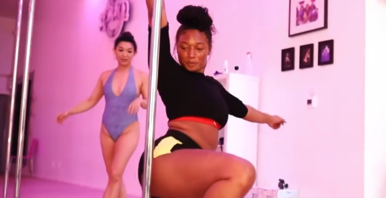 Megan Thee Stallion Does Pole Dancing Workout During 'Hottie Bootcamp