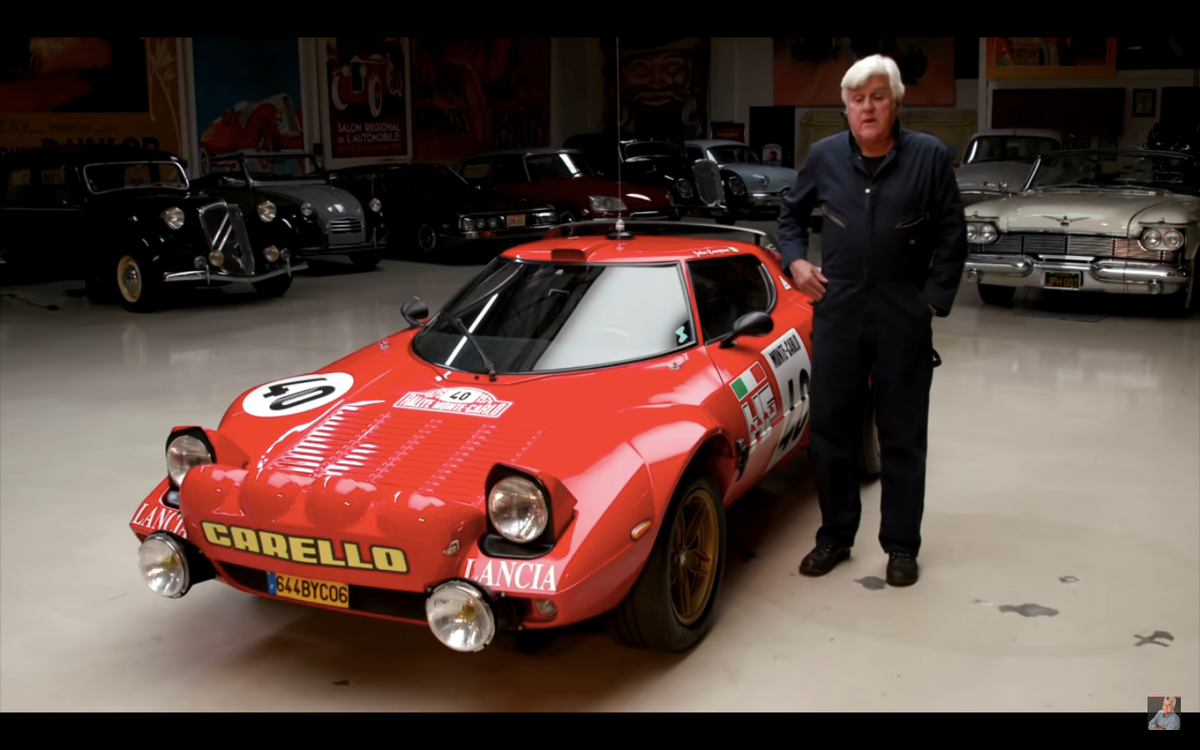 The Lancia Stratos HF Rallies Into Jay Leno’s Garage