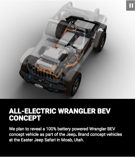 Jeep Wrangler Magneto EV Concept Coming This Spring